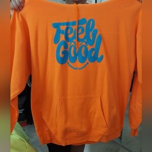 Mythical MORNING Bright Orange Hoodie DISCOUNTINUED.